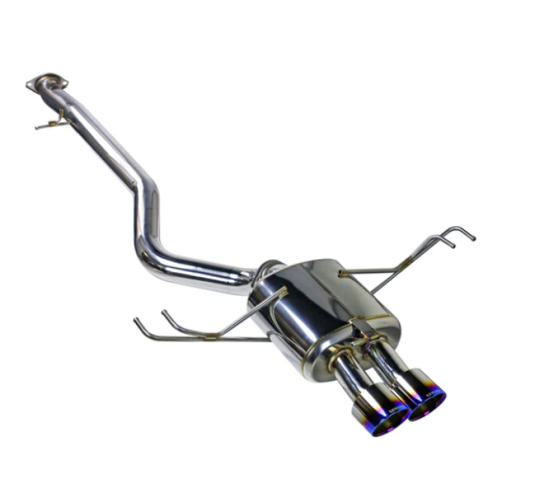 REMARK 2022+ Toyota GR Corolla Catback Exhaust - Dual Tips Center Exit (Burnt SS) Catback Remark