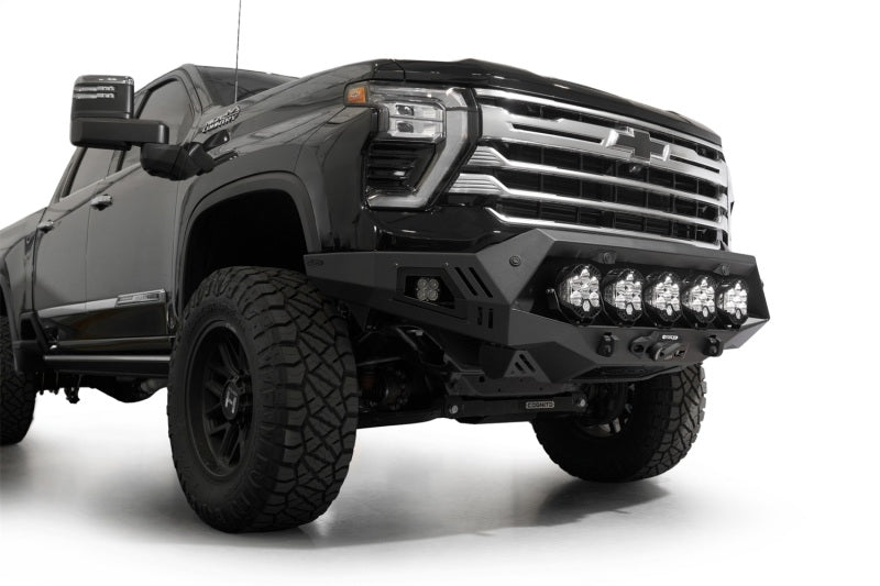 Addictive Desert Designs 2024+ Chevy Silverado 2500/3500 Bomber HD Front Bumper Bumpers - Steel Addictive Desert Designs