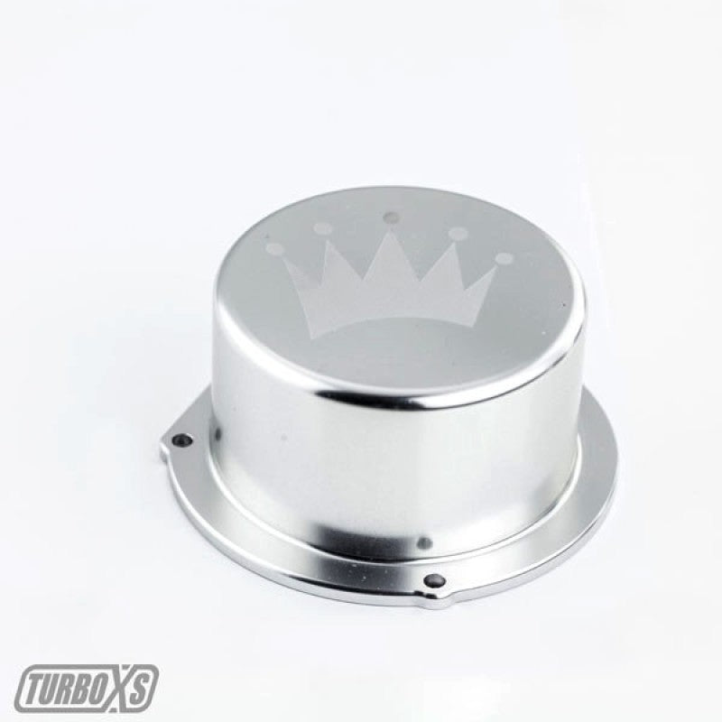 Turbo XS 15-16 Subaru WRX Billet Aluminum Vacuum Pump Cover - Silver Engine Covers Turbo XS