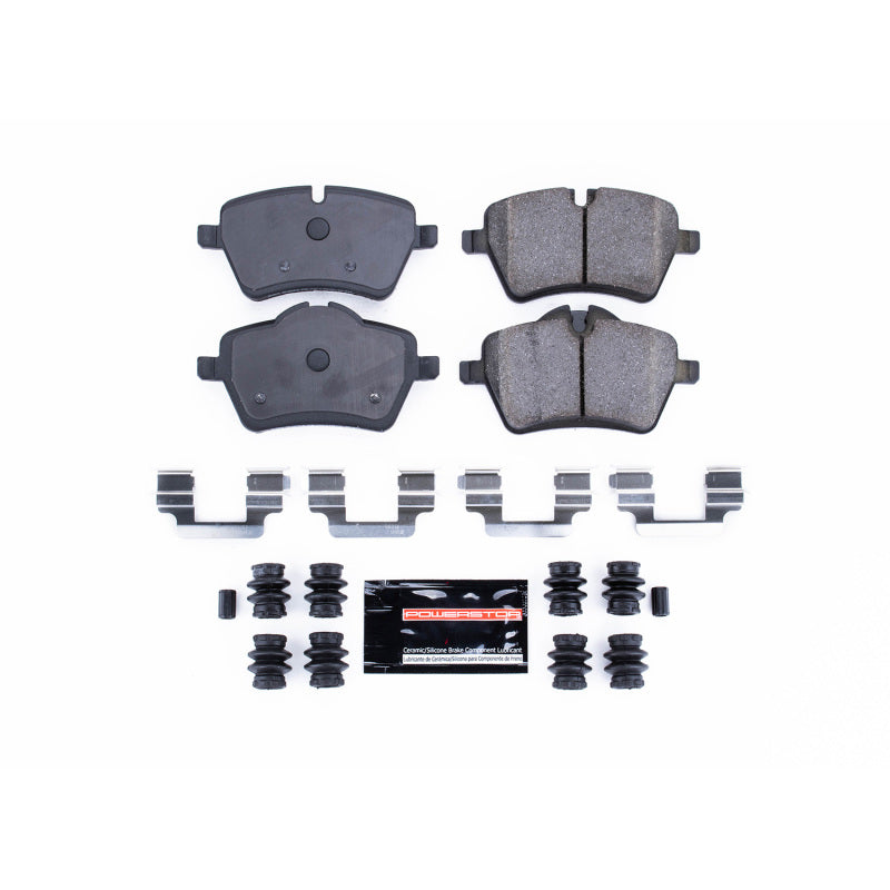 Power Stop 06-15 Mini Cooper Front Z23 Evolution Sport Brake Pads w/Hardware Brake Pads - Performance PowerStop