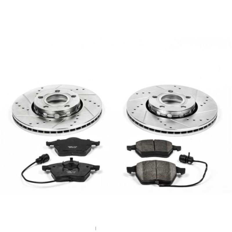 Power Stop 95-97 Audi A6 Front Z23 Evolution Sport Brake Kit Brake Kits - Performance D&S PowerStop