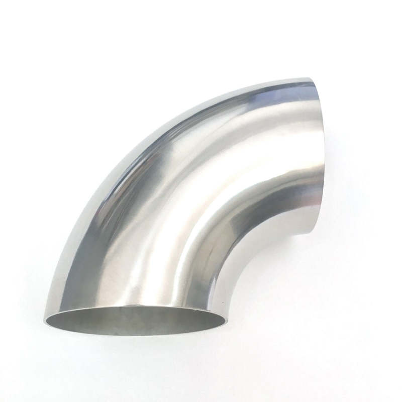 Ticon Industries 1.88in Diameter 90 Degree 1.1D 1mm/.039in Titanium Elbow- No Leg Titanium Tubing Ticon