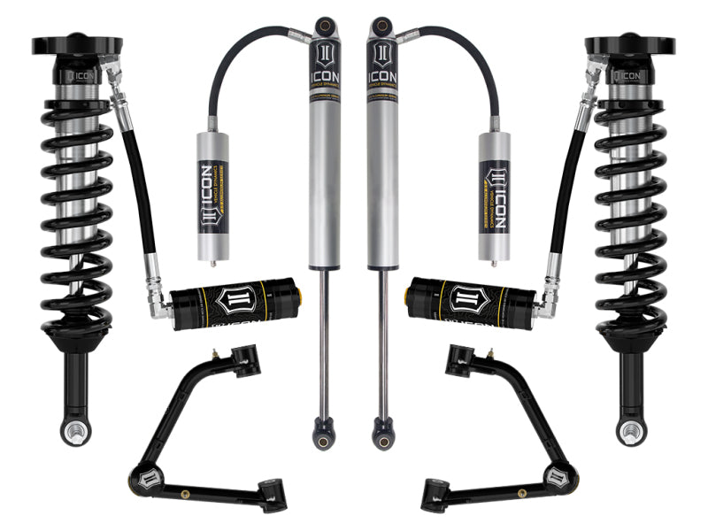 ICON 2023 Chevrolet Colorado 1.75-2.5in Stage 3 Suspension System w/ Tubular UCA Coilovers ICON