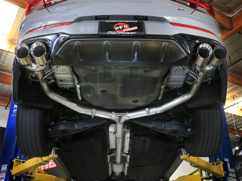 aFe Takeda 21-24 Kia K5 GT L4-2.5L (t) SS Axle-Back Exhaust System w/ Polished Tips Axle Back aFe