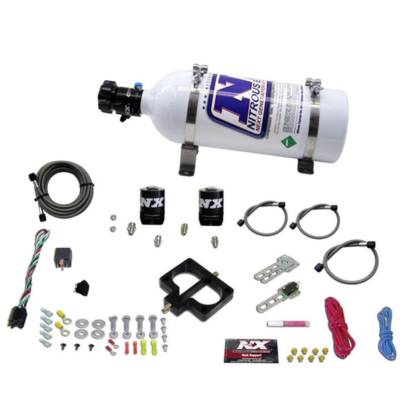Nitrous Express Dodge TBI (Magnum) Nitrous Plate Kit (Magnum Engine) w/5lb Bottle Nitrous Systems Nitrous Express