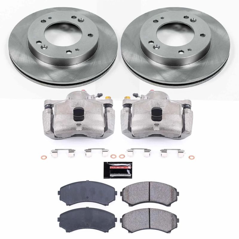 Power Stop 2002 Honda Passport Front Autospecialty Brake Kit w/Calipers Brake Kits - OE PowerStop
