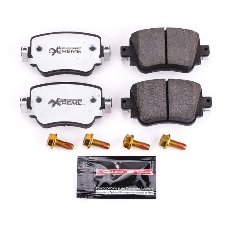 Power Stop 16-18 Audi Q3 Rear Z26 Extreme Street Brake Pads w/Hardware Brake Pads - Performance PowerStop