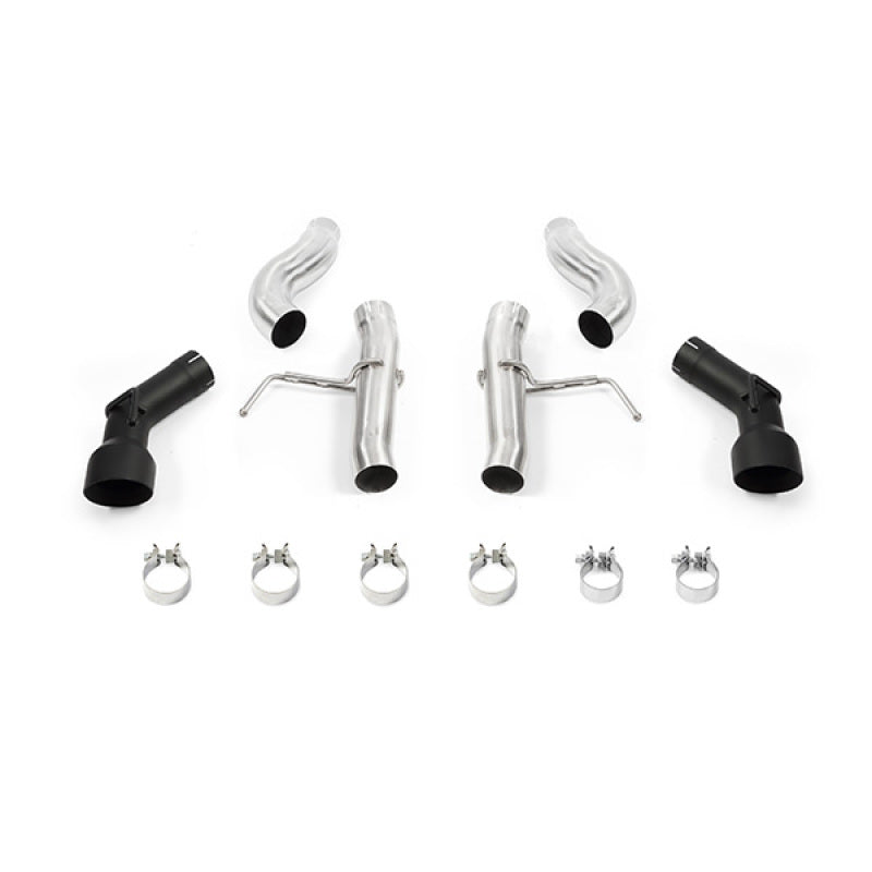 Mishimoto 2016+ Chevrolet Camaro 2.0T Dual-Tip Race Axle-Back Exhaust w/ Black Tips Axle Back Mishimoto