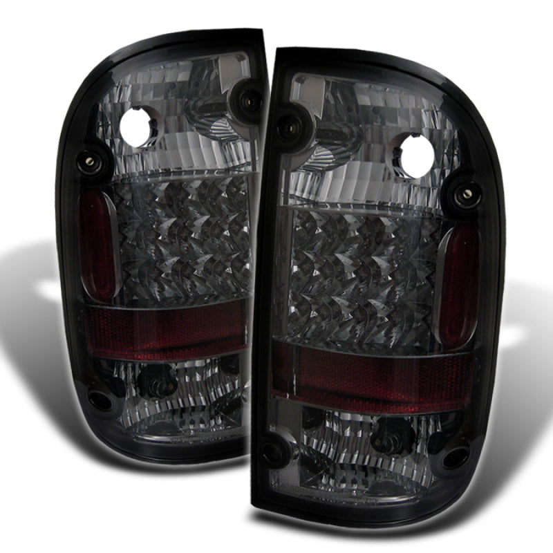 Spyder Toyota Tacoma 01-04 LED Tail Lights Smoke ALT-YD-TT01-LED-SM Tail Lights SPYDER