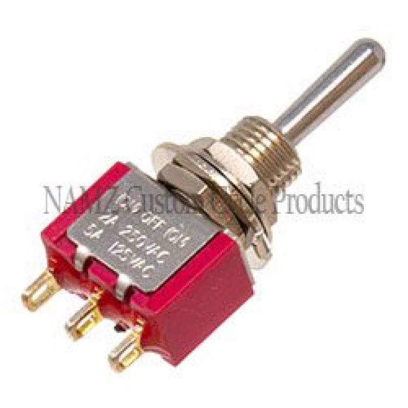 NAMZ Mini Air Ride Toggle Switch 5-AMP 1/4in. Hole Switch Panels NAMZ
