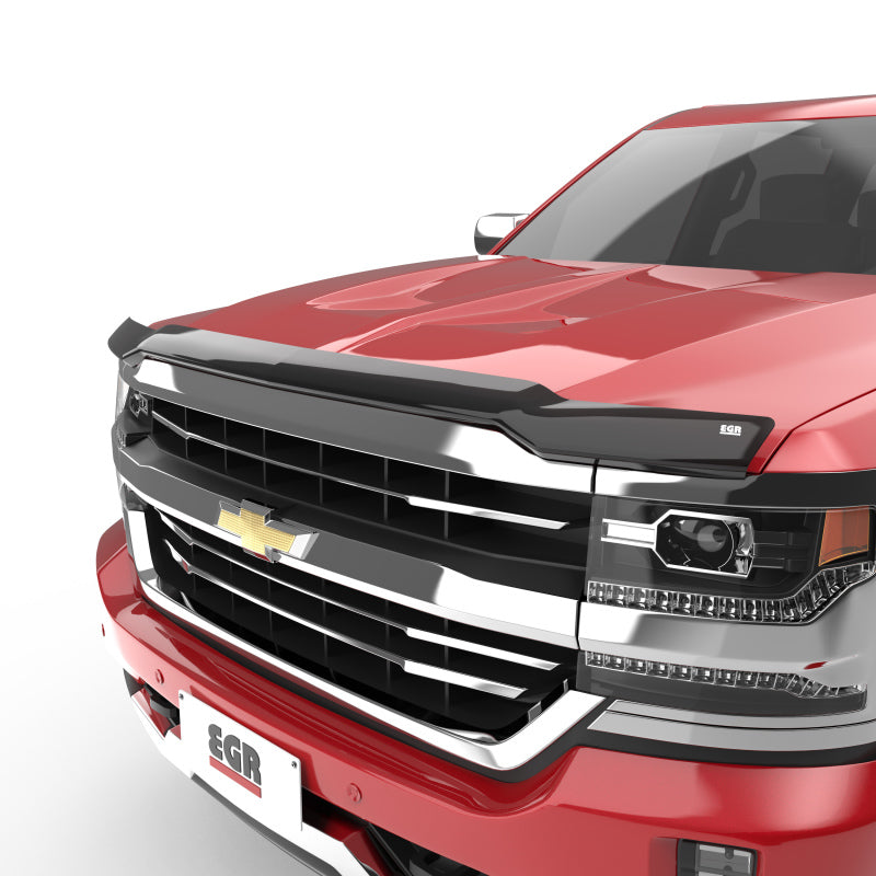 EGR 16+ Chev Silverado LD Superguard Hood Shield Hood Deflectors EGR