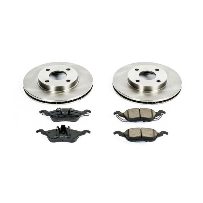 Power Stop 00-04 Ford Focus Front Autospecialty Brake Kit Brake Kits - OE PowerStop