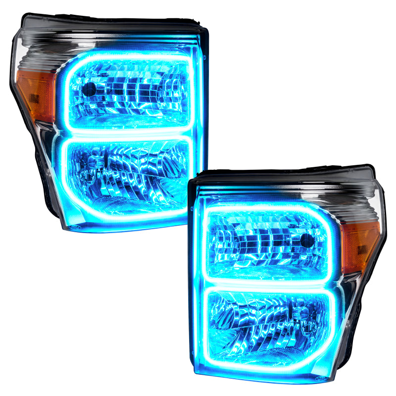Oracle 11-16 Ford F250/350 LED HL - ColorSHIFT w/ BC1 Controller Headlights ORACLE Lighting