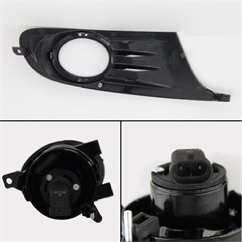 Spyder Volkswagen Golf TDI TSI OEM Style Fog Lights w/Switch Clear FL-VG2010-C Fog Lights SPYDER