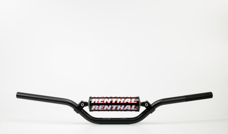 Renthal 12-19 KTM 50SX 7/8 in. Handlebar Mini - Black Handlebars Renthal