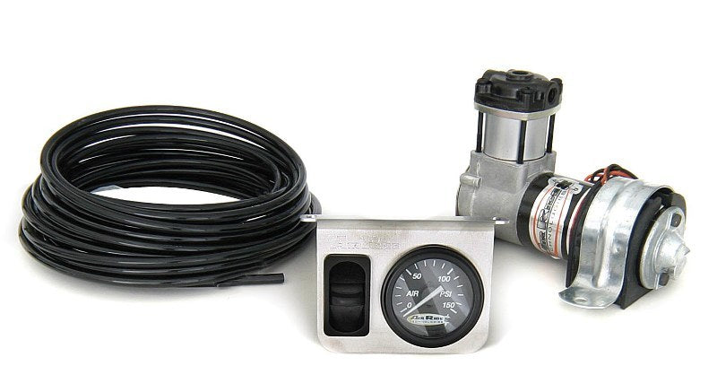 Ridetech Small OverLoad Style Compressor Kit 1-Way On Demand Air Compressor Systems Ridetech