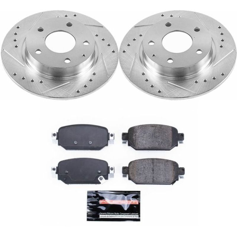 Power Stop 17-18 Mazda 3 Rear Z23 Evolution Sport Brake Kit Brake Kits - Performance D&S PowerStop