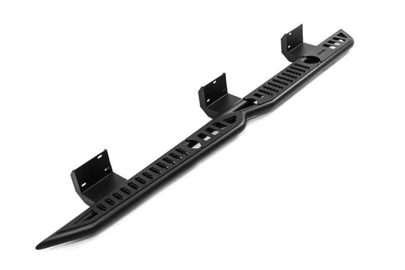 DV8 Offroad 19-25 RAM 1500 Crew Cab OE Plus Side Steps - Black Steel Side Steps DV8 Offroad