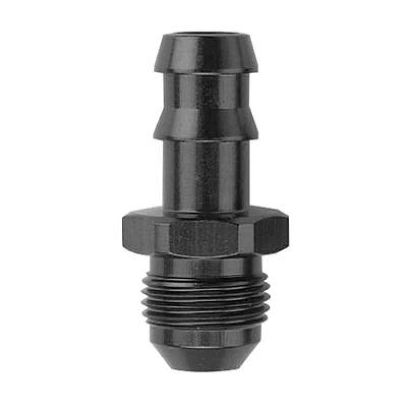 Fragola -4AN x 1/4 Hose Barb - Black Fittings Fragola