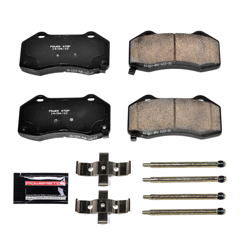 Power Stop 08-10 Chevrolet Cobalt Front Z23 Evolution Sport Brake Pads w/Hardware Brake Pads - Performance PowerStop