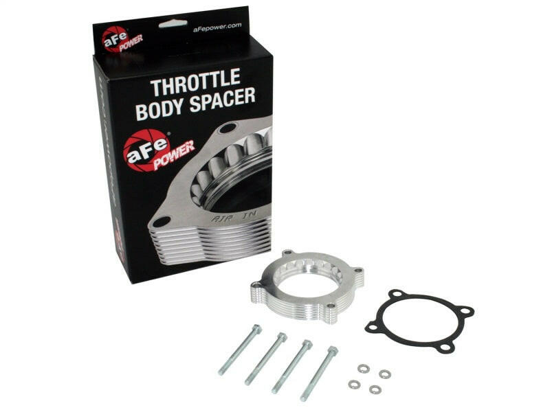 aFe Silver Bullet Throttle Body Spacers TBS Ford F-150/Mustang GT 2011-12 V8-5.0L Throttle Body Spacers aFe