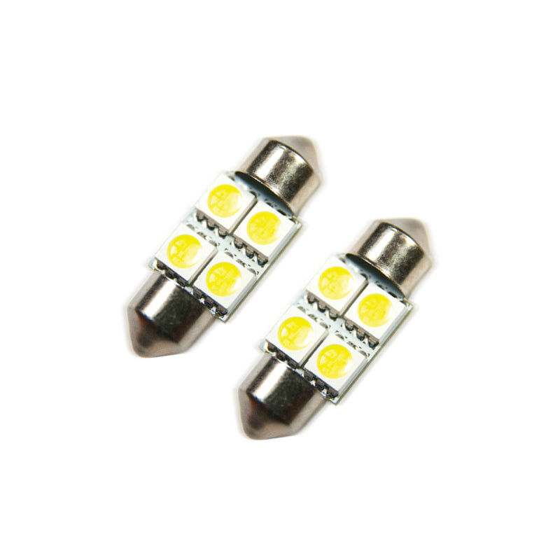 Oracle 33MM 4 LED 3-Chip Festoon Bulbs (Pair) - Cool White Bulbs ORACLE Lighting