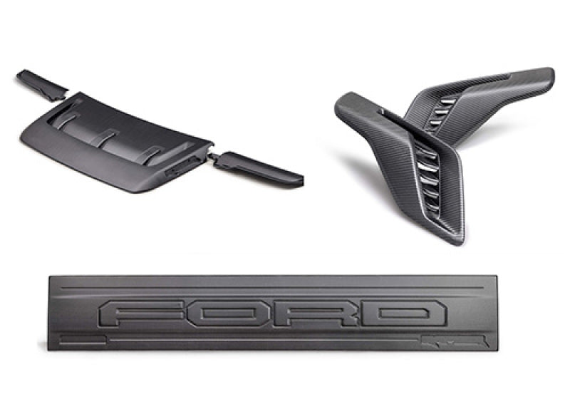 Ford Racing 21-24 F-150 Raptor Carbon Fiber Appearance Kit - Matte Spoilers Ford Racing