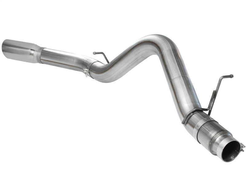 aFe MACHForce XP Exhaust 5in DPF-Back SS 11-13 GM Diesel Trucks V8-6.6L (td) (LML) (Pol Tip) DPF Back aFe
