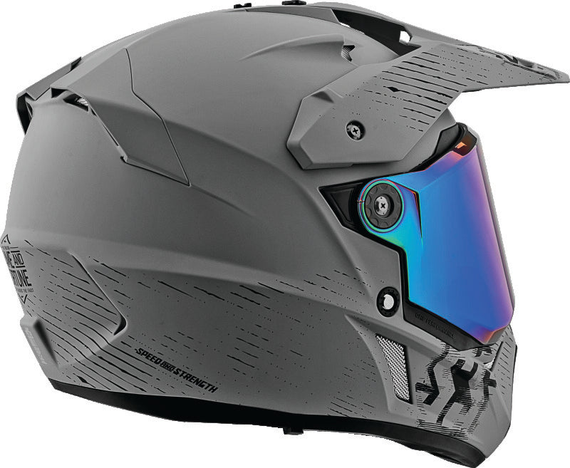 Speed and Strength SS2600 Fame and Fortune Helmet Grey/Black - Small Helmets and Accessories Speed and Strength