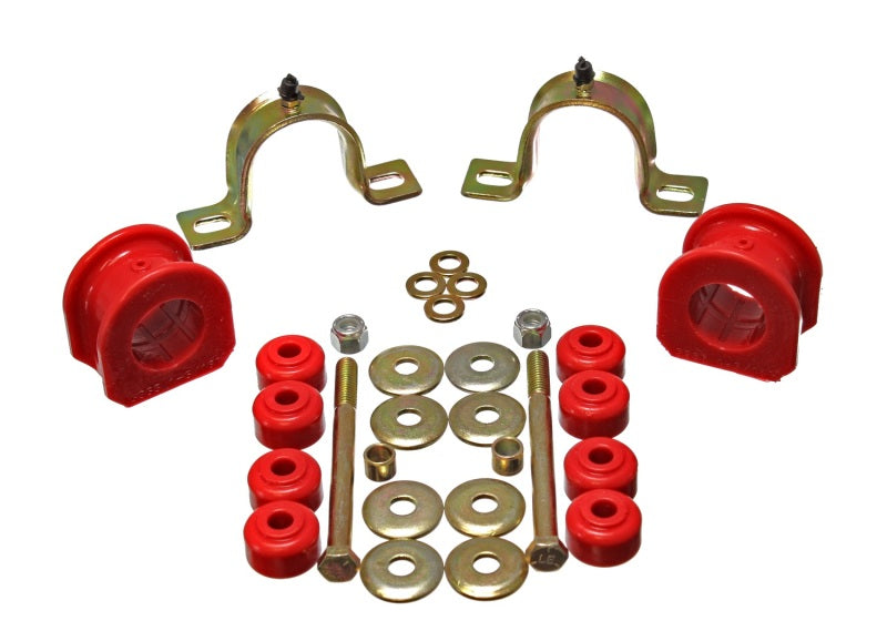 Energy Suspension Gm 4Wd Front Swaybar - 28Mm - Red Bushing Kits Energy Suspension