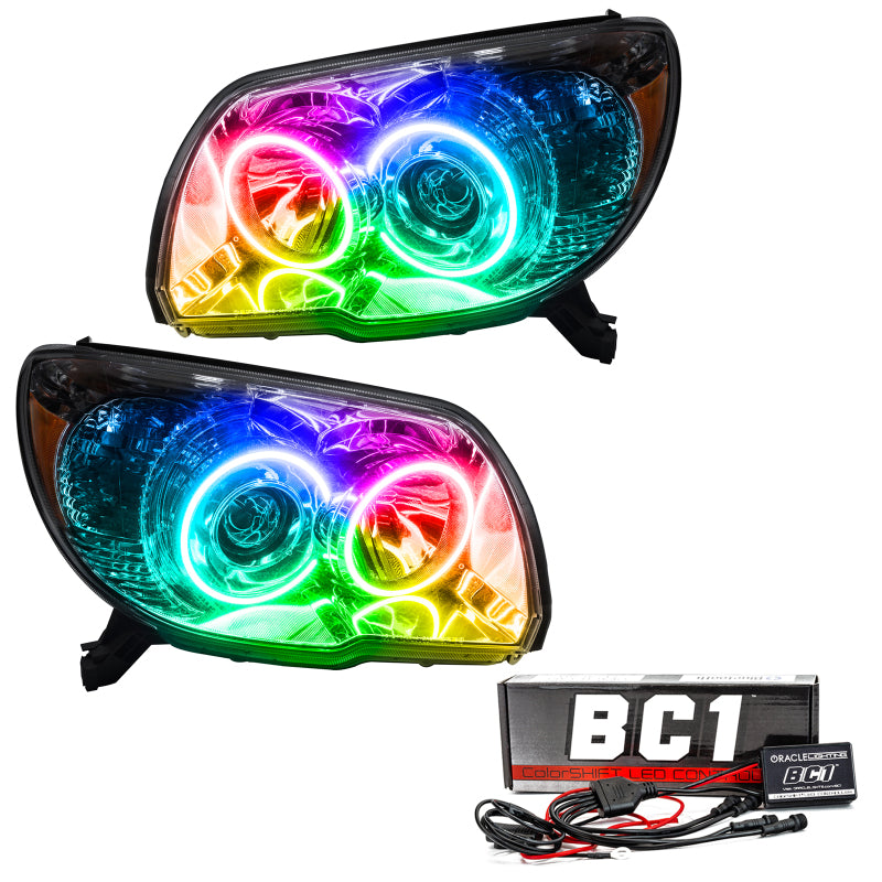 Oracle 06-09 Toyota 4-Runner Sport SMD HL - ColorSHIFT w/ BC1 Controller Headlights ORACLE Lighting