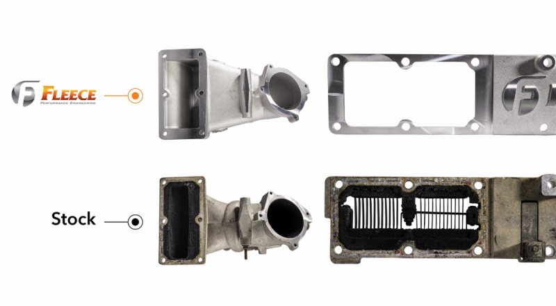 Fleece Performance 07.5-24 Dodge RAM 6.7L Cummins Grid Heater & Intake Upgrade Intake Manifolds Fleece Performance
