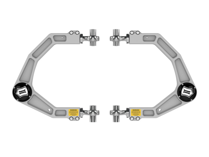 Icon Ford F-150 Raptor Billet Upper Control ARM w/ Delta Joint Pro Kit Control Arms ICON