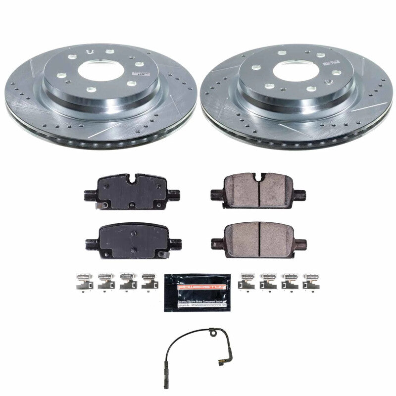 Power Stop 23-24 Chevrolet Colorado Rear Z23 Evolution Brake Kit Brake Kits - Performance D&S PowerStop