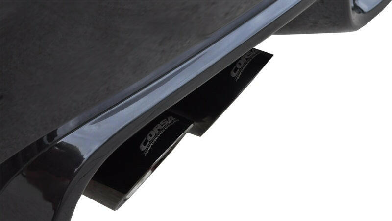 Corsa 2011-2014 Subaru Impreza Sedan STI 2.5L Turbo Manual Black Sport Cat-Back Exhaust Catback CORSA Performance