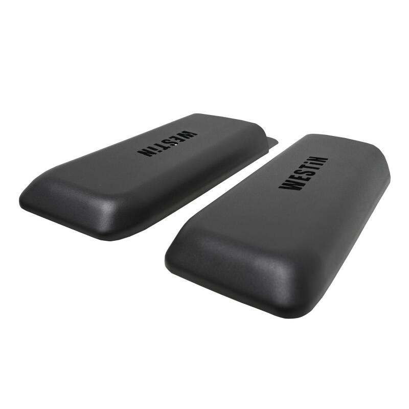 Westin 18-20 Jeep Wrangler JL 2dr LED Hood Scoops - Textured Black Hood Vents Westin