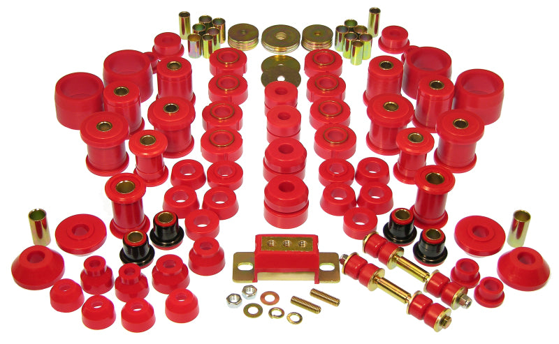 Prothane 65-70 Chevy Impala Convertible Total Kit - Red Bushings - Full Vehicle Kits Prothane