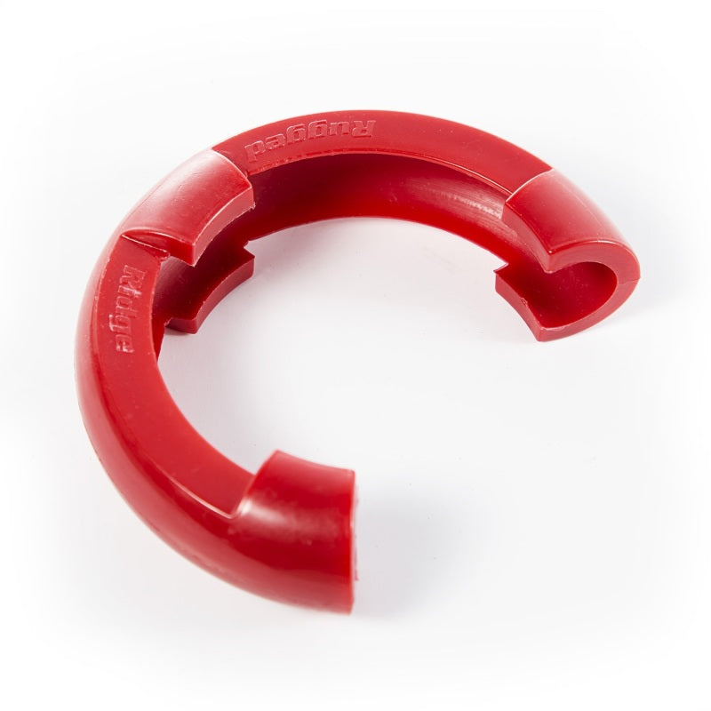 Rugged Ridge 3/4in Red D-Ring Isolator Kit Shackle Kits Rugged Ridge