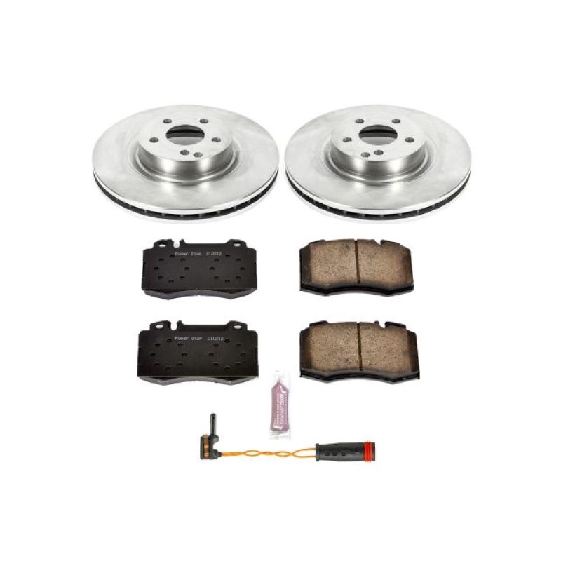 Power Stop 07-09 Mercedes-Benz E550 Front Autospecialty Brake Kit Brake Kits - OE PowerStop