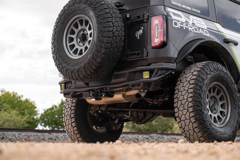DV8 Offroad 2021-2025 Ford Bronco Rear Tube Bumper Bumpers - Steel DV8 Offroad