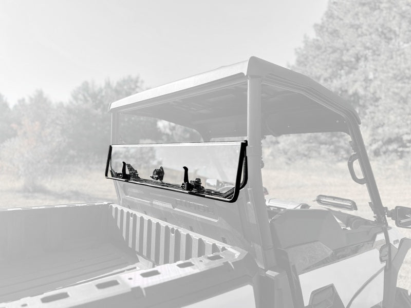 Seizmik 24+ Kawasaki Ridge Rach Rear Folding Windshield- UV Windshields Seizmik