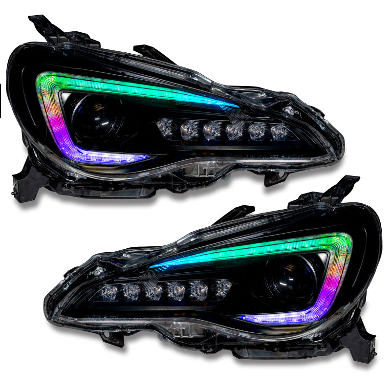 ORACLE Lighting 17-20 Subaru BRZ Dynamic ColorSHIFT Headlight DRL Upgrade Headlights ORACLE Lighting
