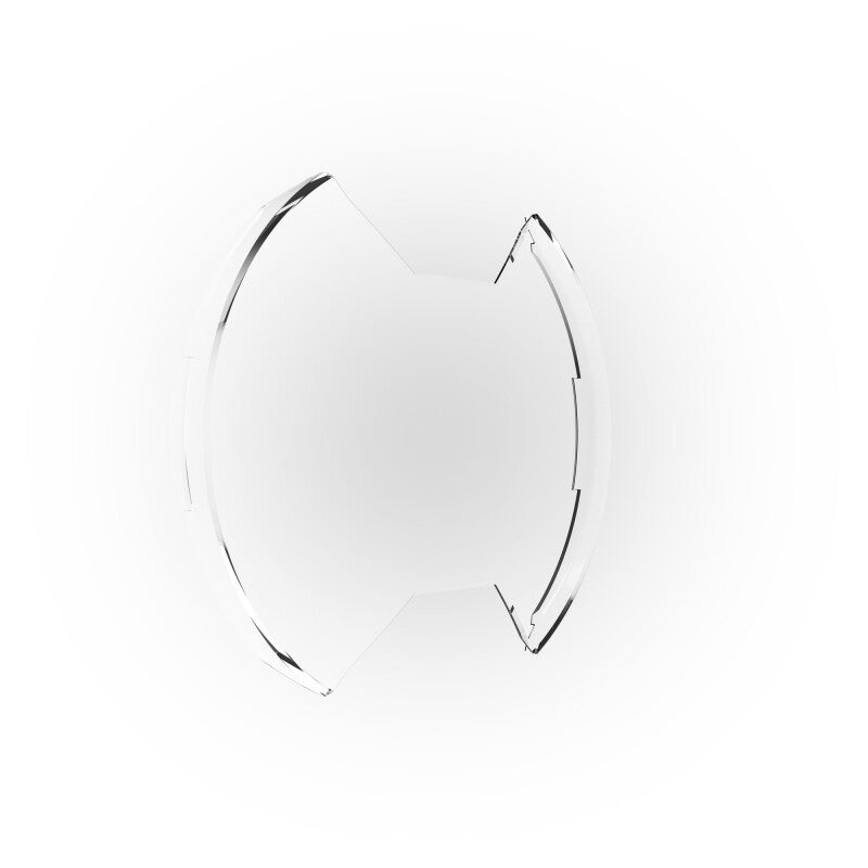 KC HiLiTES SlimLite 8in. LED Light Shield (Shield Only) - Clear Light Covers and Guards KC HiLiTES