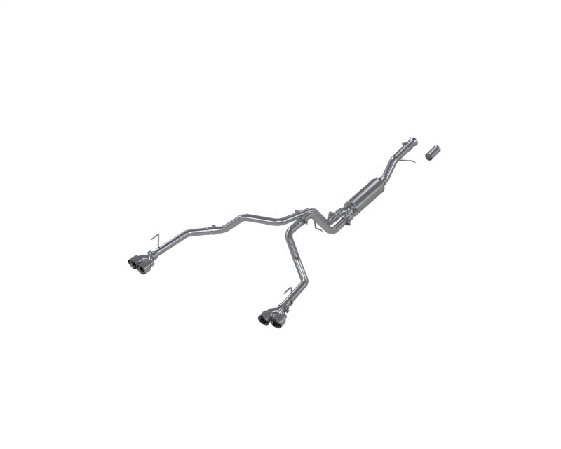 MBRP 2021+ Chevy Tahoe / GMC Yukon Alum. 3in Cat-Back Dual Split Exhaust w/ Quad Tips Catback MBRP