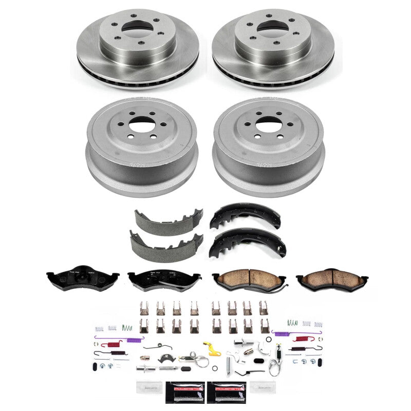 Power Stop 2011 BMW 335d Front Track Day Brake Kit Brake Kits - Performance Blank PowerStop
