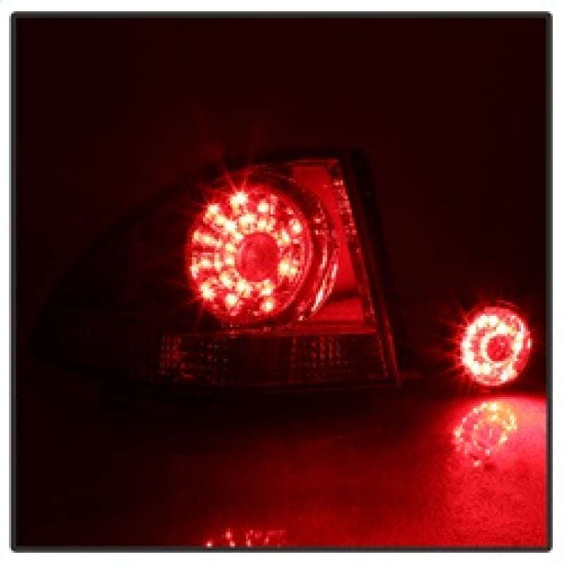 Spyder 01-03 Lexus IS300 LED Tail Lights - Red Clear ALT-YD-LIS300-LED-SET-RC Tail Lights SPYDER
