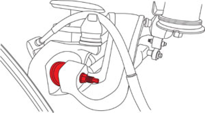 SPC Performance 05-07 Ford Five Hundred / 08-09 Ford Taurus Rear Upper Ball Joint Ball Joints SPC Performance