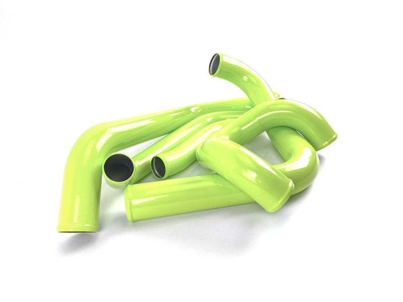 PERRIN 15-21 Subaru STI Front Mount Intercooler Boost Tube Kit - Neon Yellow Intercooler Pipe Kits Perrin Performance