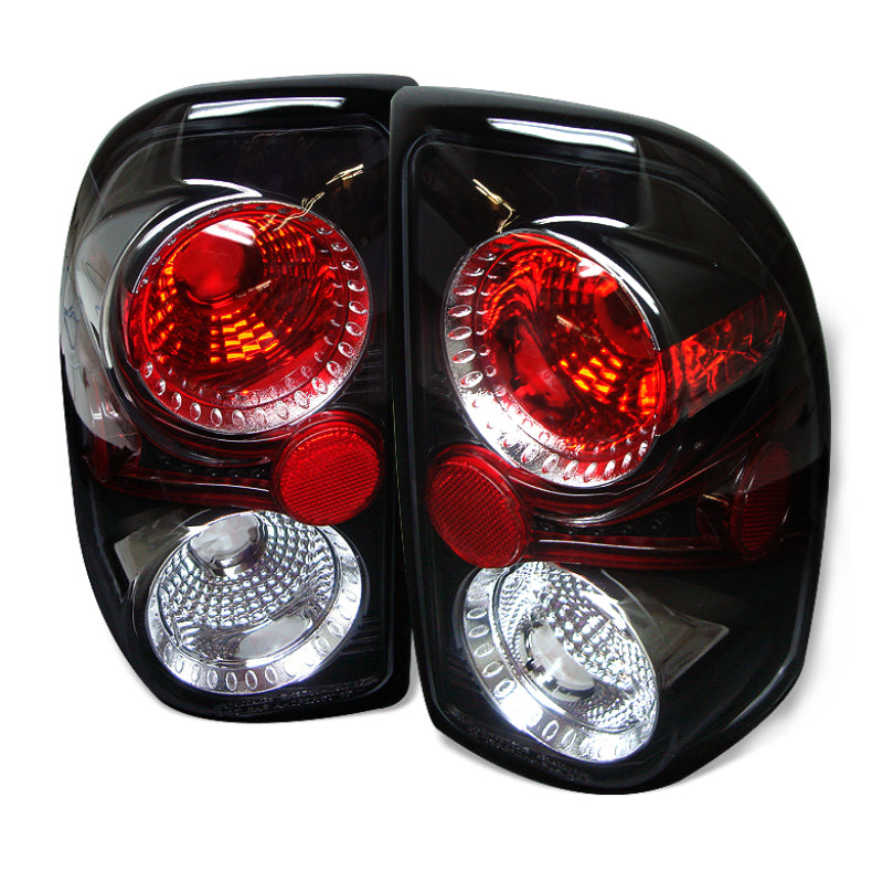 Spyder Dodge Dakota 97-04 Euro Style Tail Lights Black ALT-YD-DDAK97-BK Tail Lights SPYDER