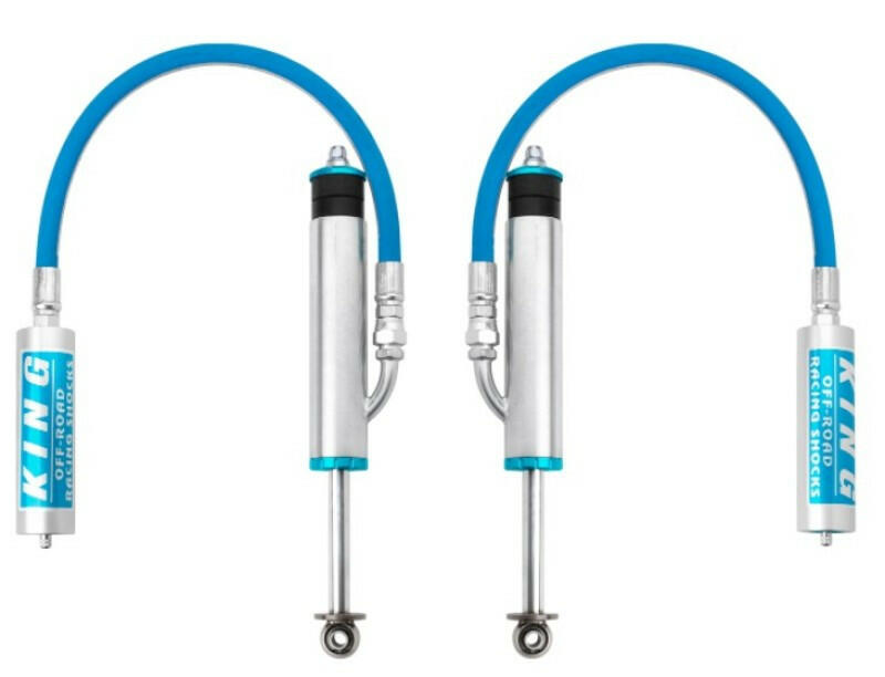 King Shocks 91-00 Mitsubishi Montero V20 Rear 2.0 Dia Remote Reservoir Shock (Pair) Shocks and Struts King Shocks